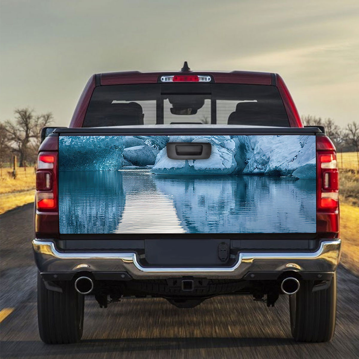 Iceland Glacier Truck Bed Decal_2_1