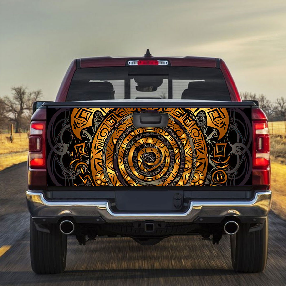 Magic Turtle Truck Bed Decal_2_1