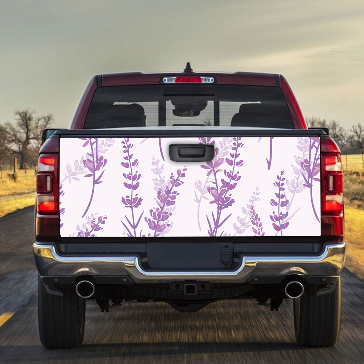 Purple Lavender Truck Bed Decal_2_1
