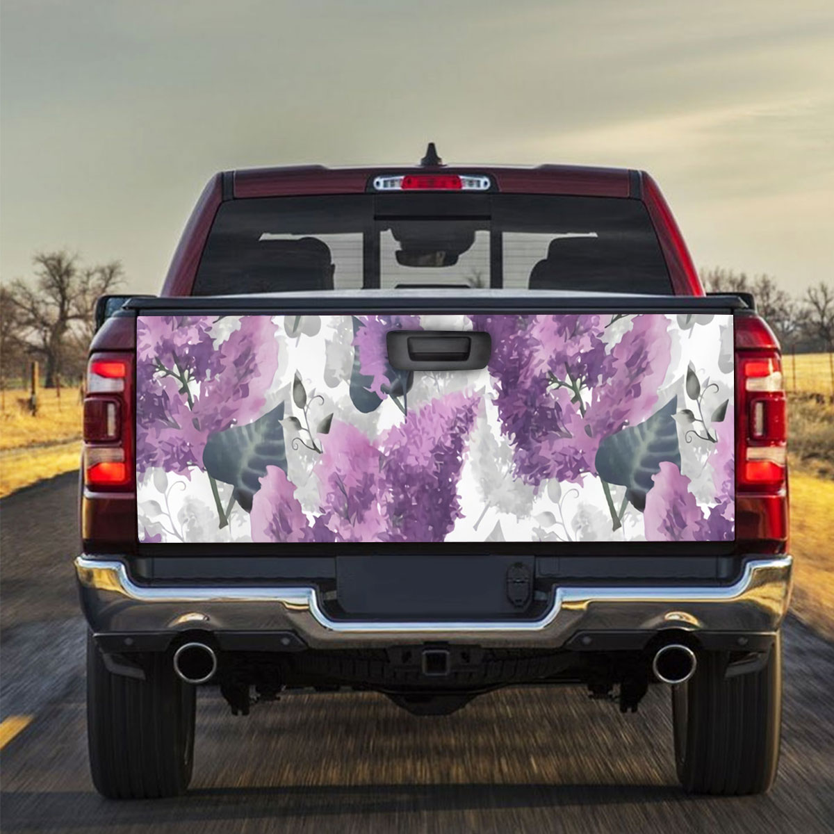 Purple Lilac Truck Bed Decal_2_1