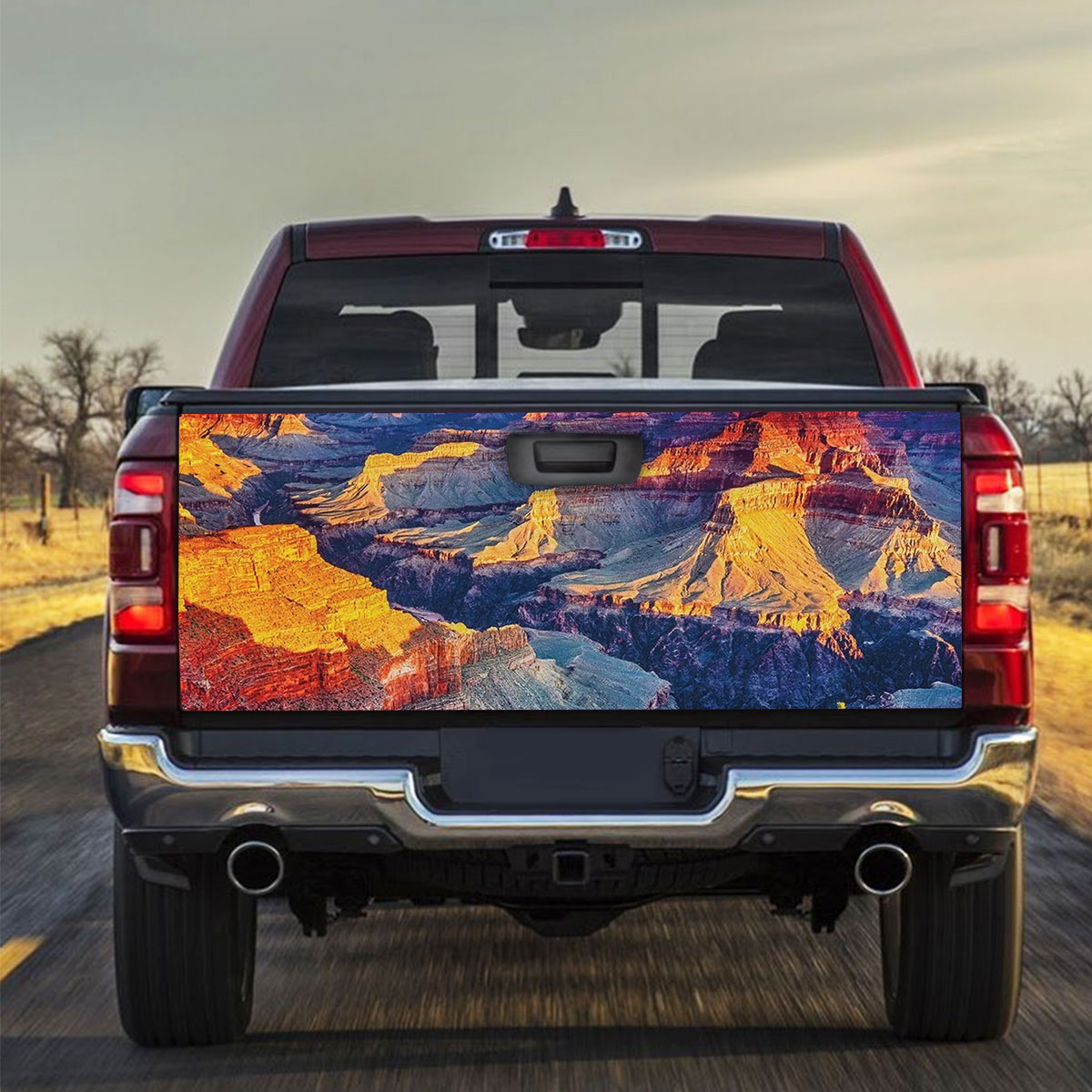 Sunset Canyon Truck Bed Decal_2_1