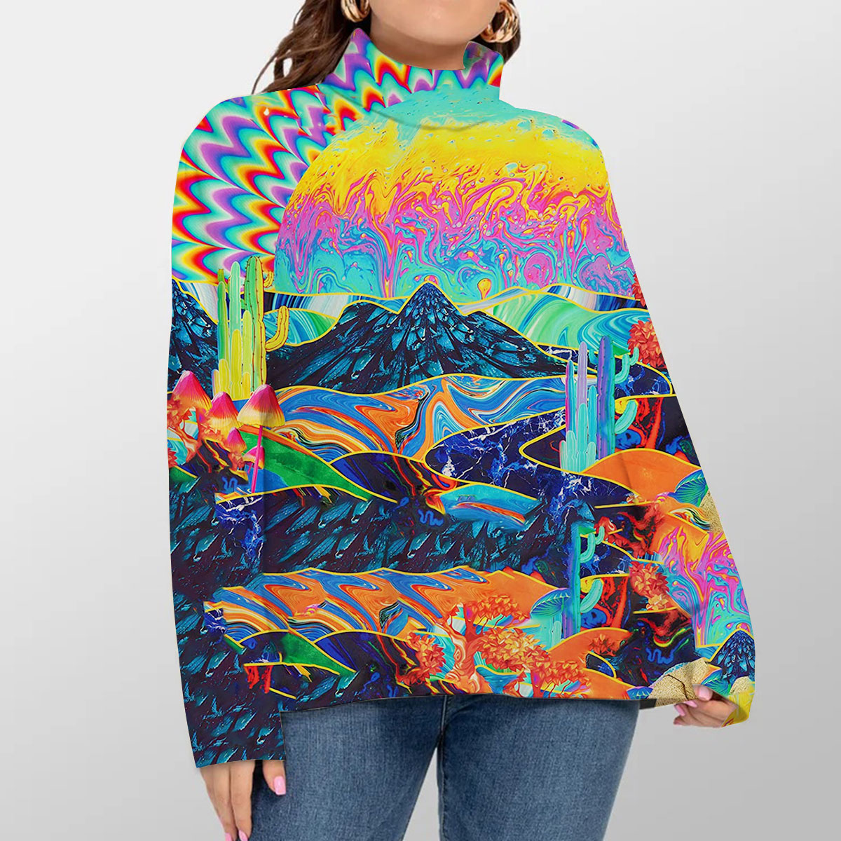 Hippie World Turtleneck Sweater_2_1