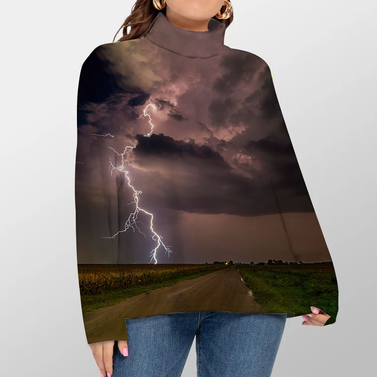 Lightning Turtleneck Sweater_2_1