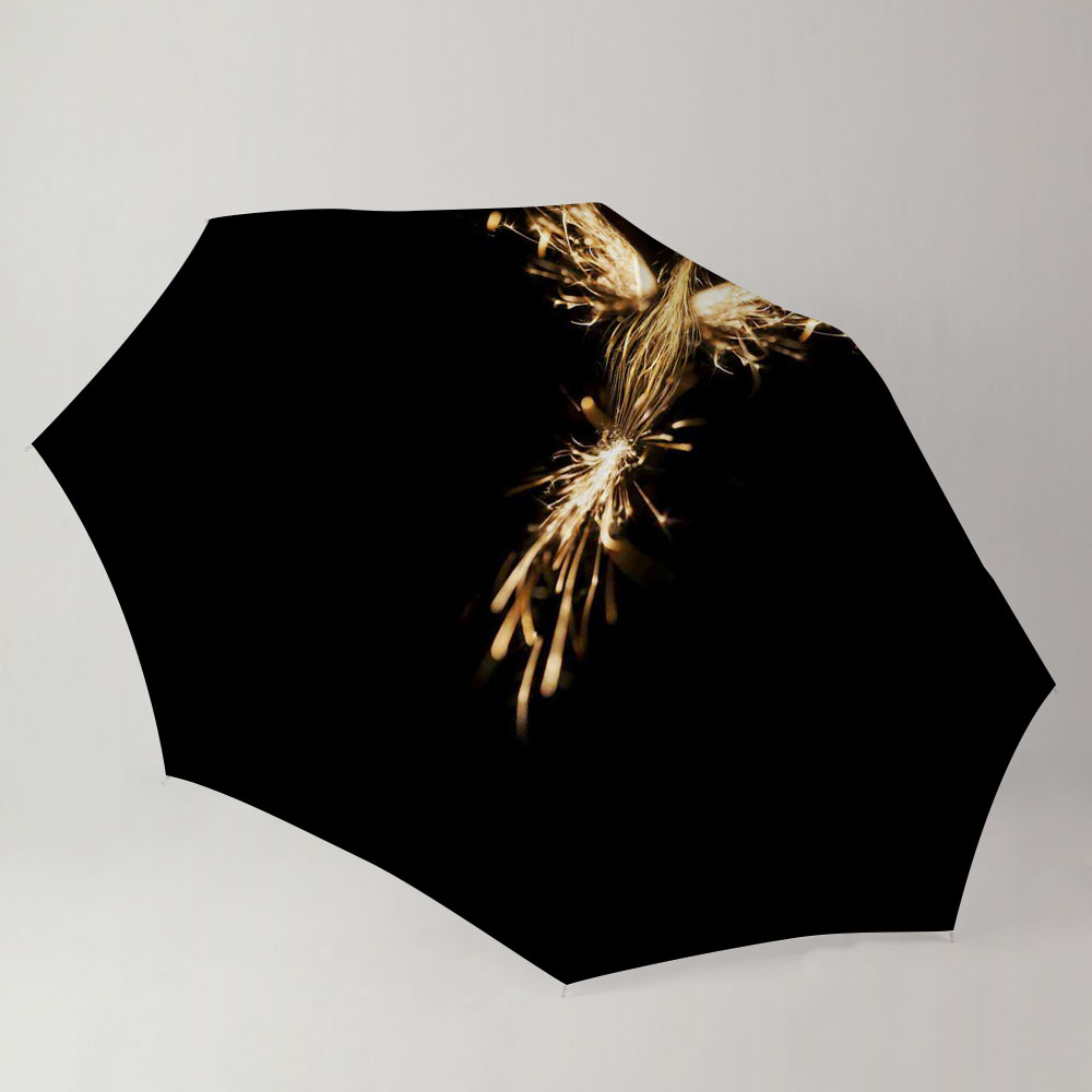 Flying Gold Phoenix Umbrella_2_1