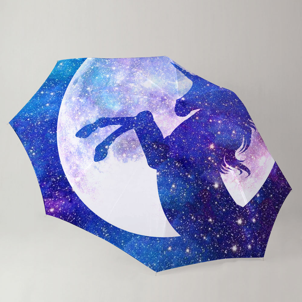 Galaxy Moon Unicorn Umbrella_2_1