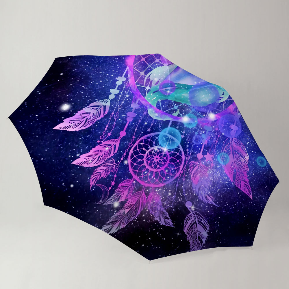 Galaxy Unicorn With Dream Catcher Umbrella_2_1