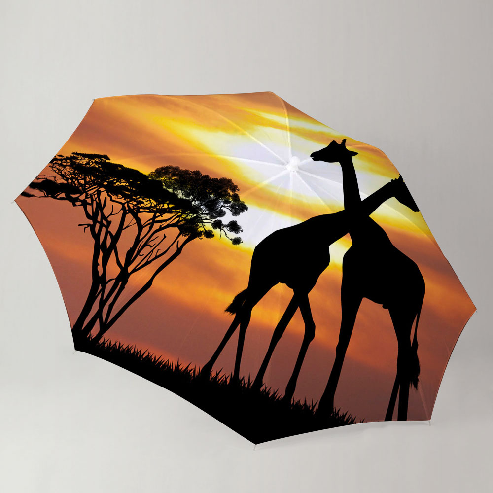 Giraffe Under The Night Umbrella_2_1