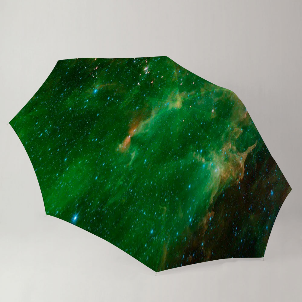 Green Galaxy Umbrella_2_1