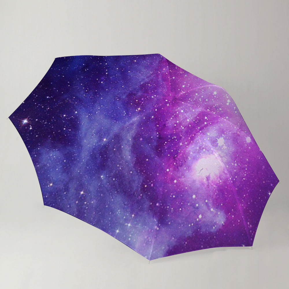 Magic Purple Galaxy Umbrella_2_1