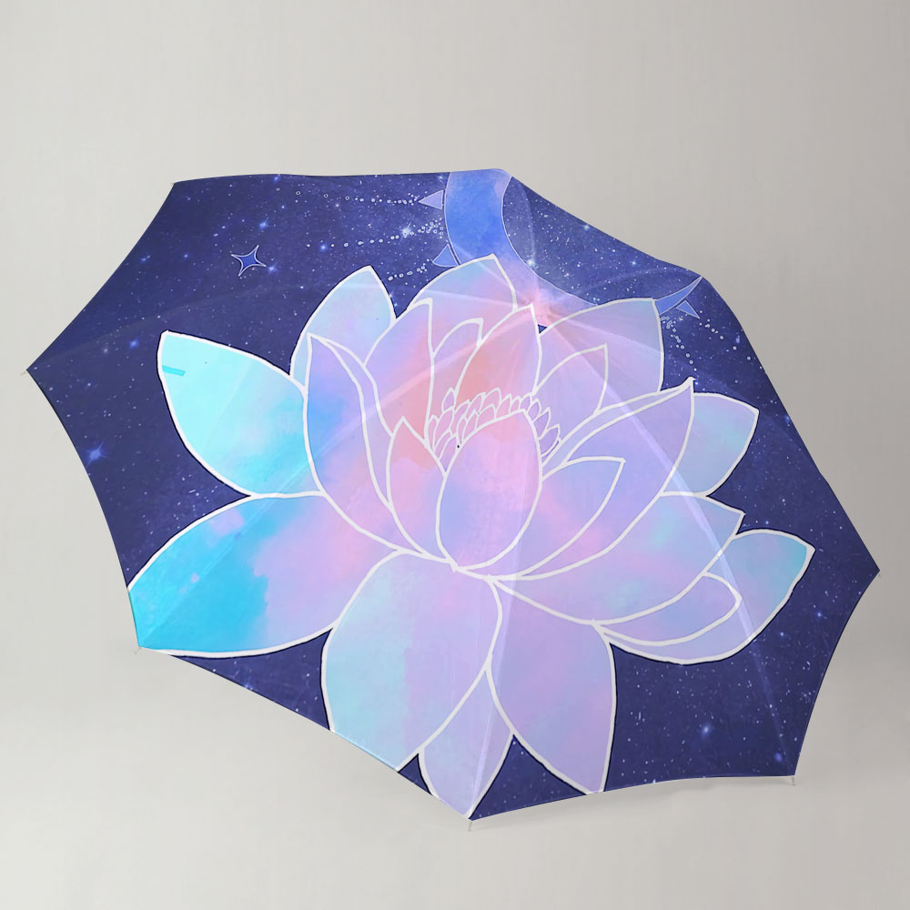 Moon And Lotus Umbrella_2_1