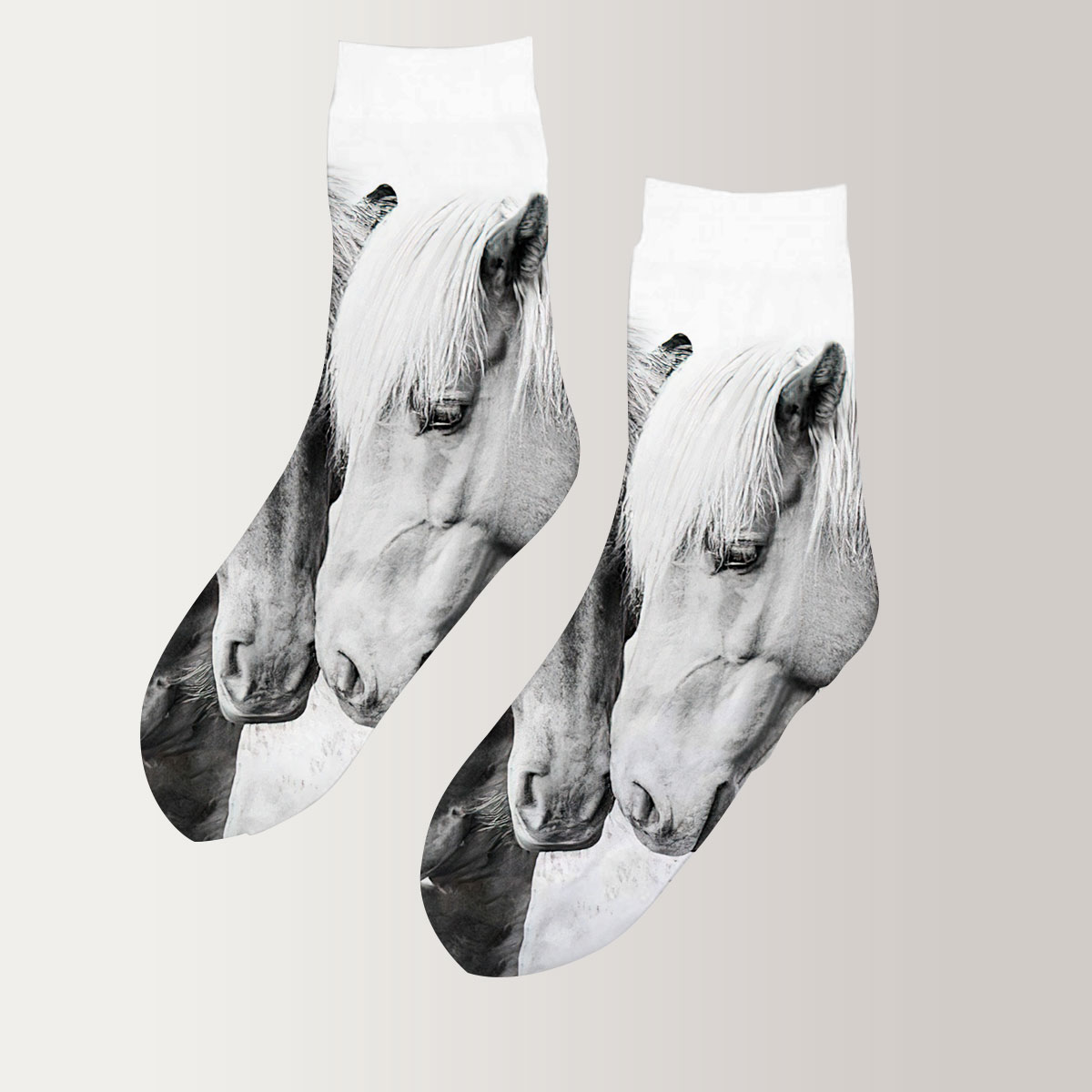 Horse Love 3D Socks_2_1