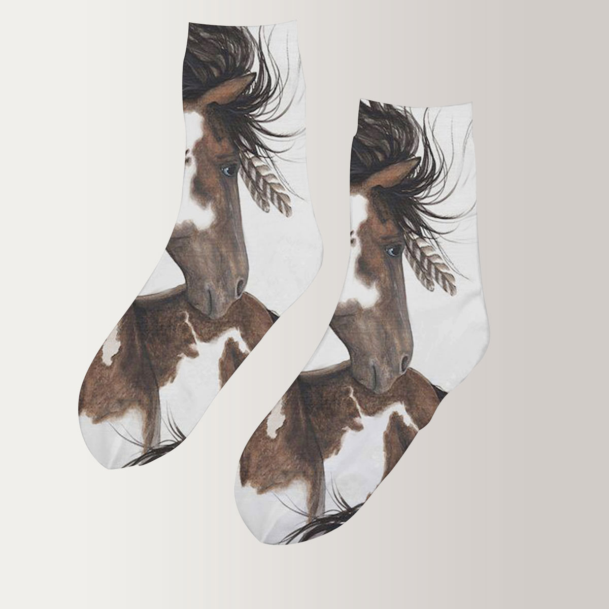 Horse 3D Socks_2_1