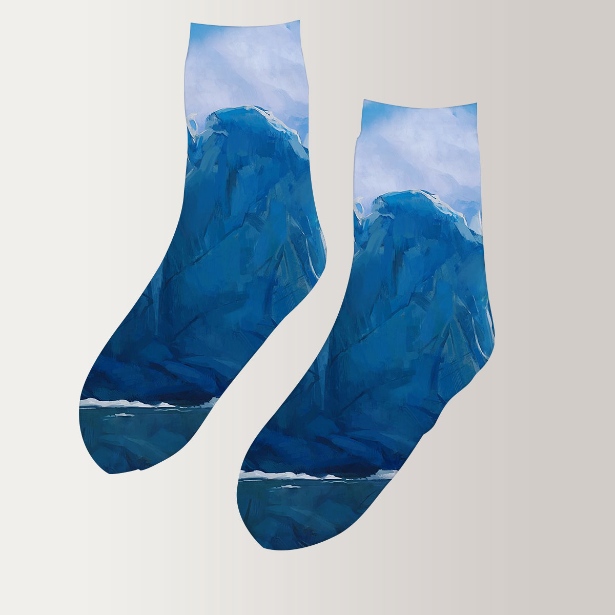 Ice Glacier 3D Socks_2_1