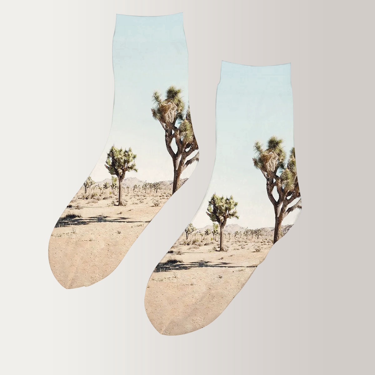 Joshua Tree Desert 3D Socks_2_1
