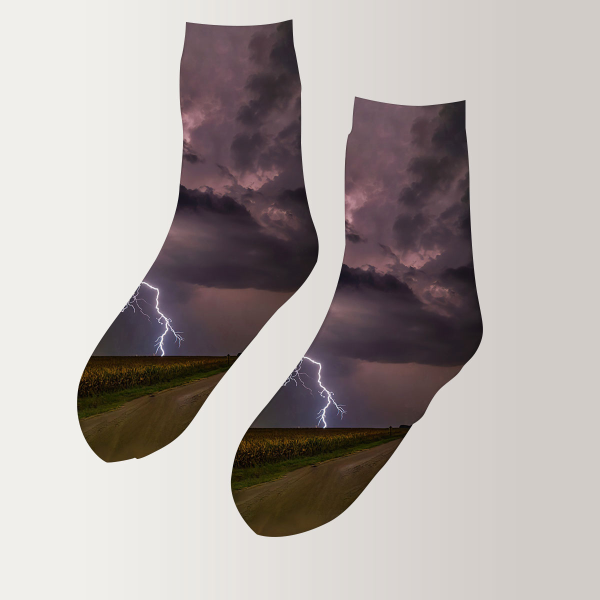 Lightning 3D Socks_2_1