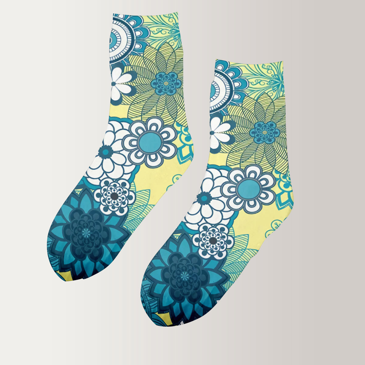 Lotus Bohemian 3D Socks_2_1