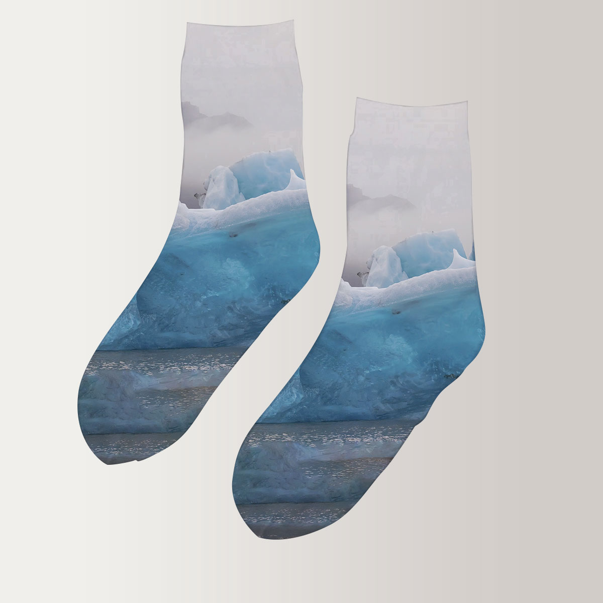 Margerie Glacier 3D Socks_2_1