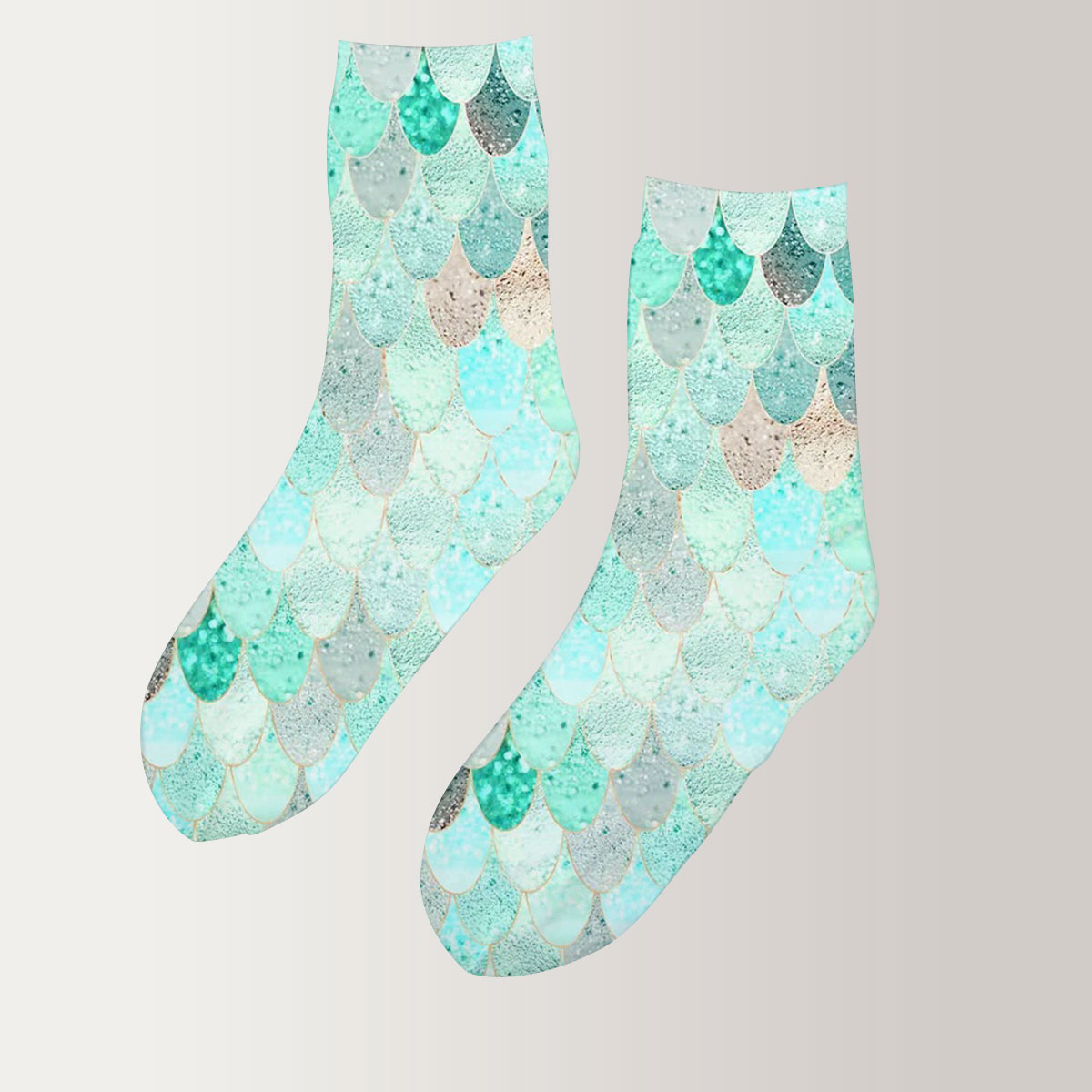 Mermaid Summer 3D Socks_2_1