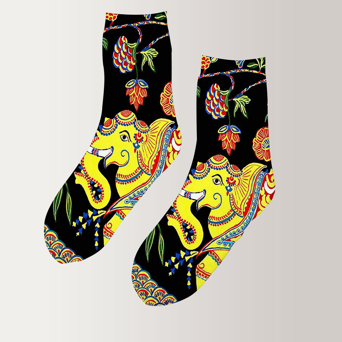 Tamatina Madhubani 3D Socks_2_1