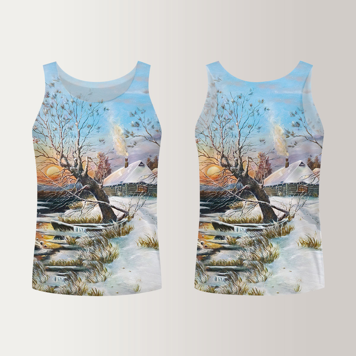 Traditional Homes Unisex Tank Top_2_1