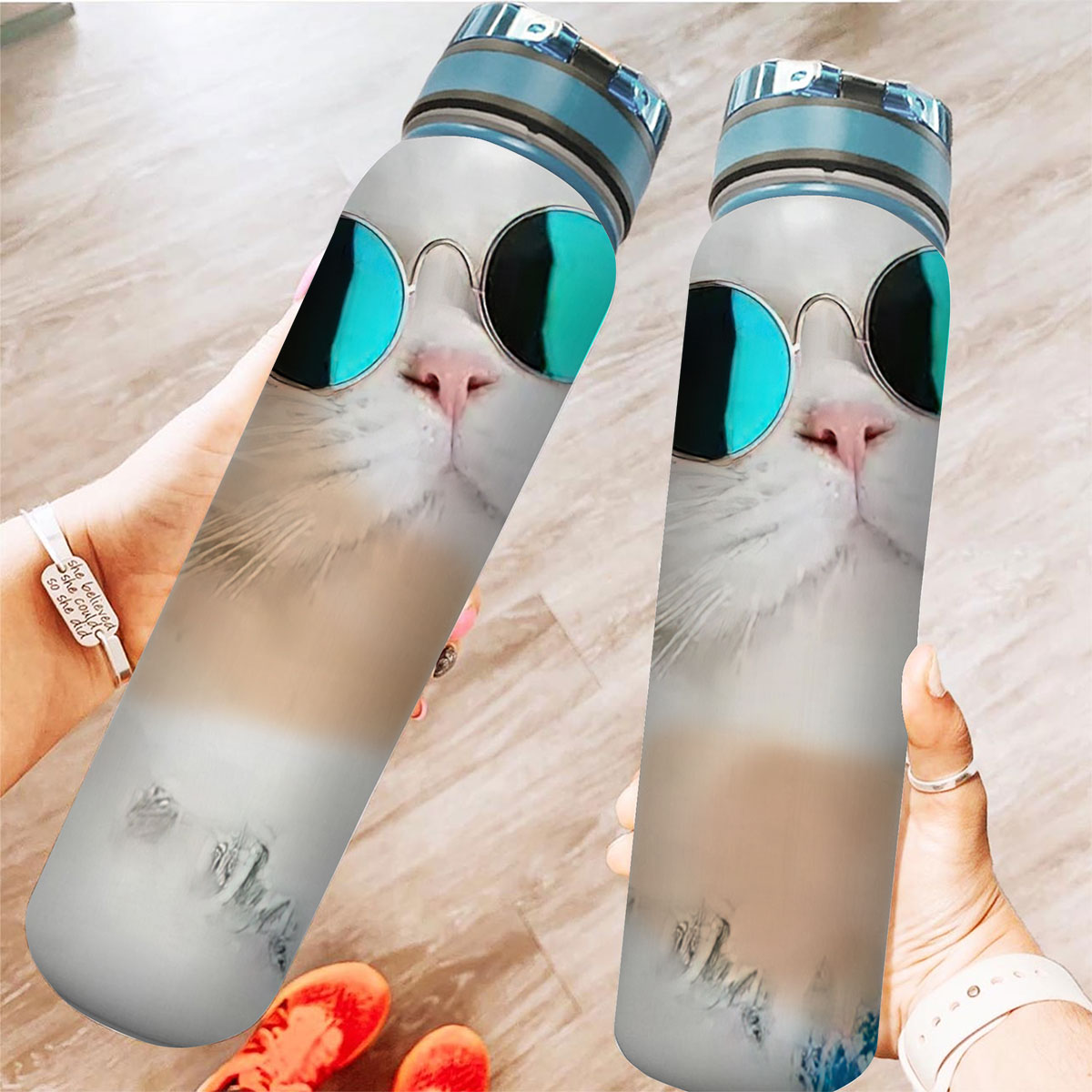 Funny Cat Tracker Bottle_2_1