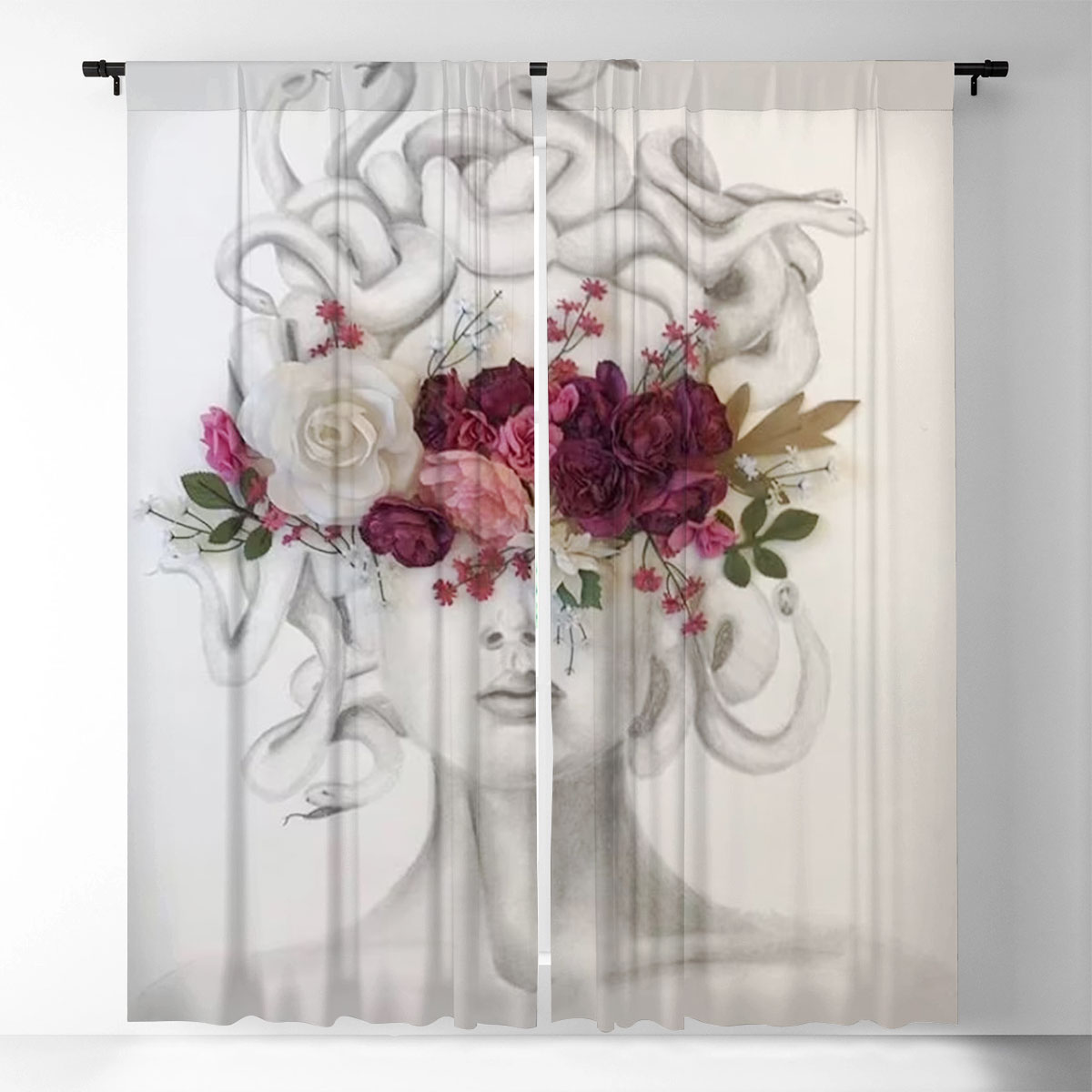 Flower Medusa Window Curtain_2_1