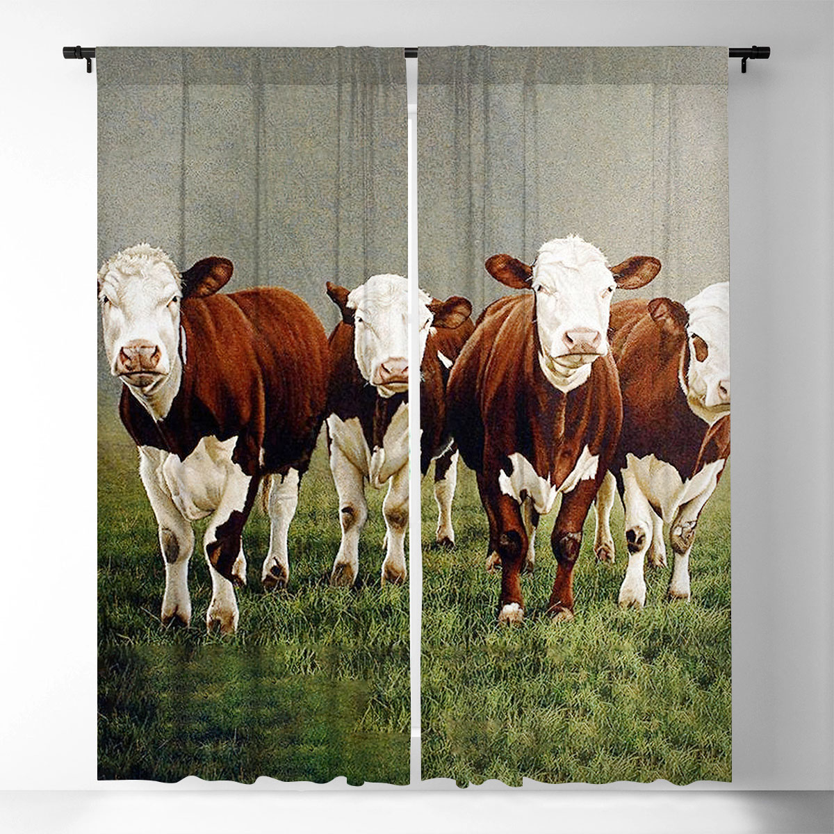 Four Cows Window Curtain_2_1