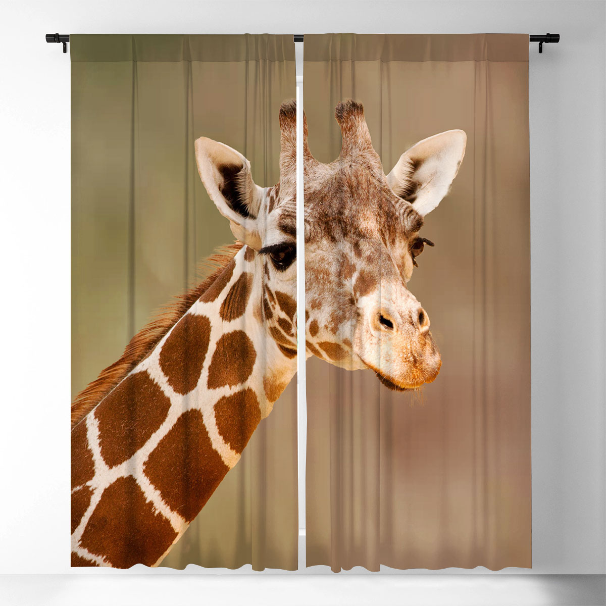 Giraffe Window Curtain_2_1