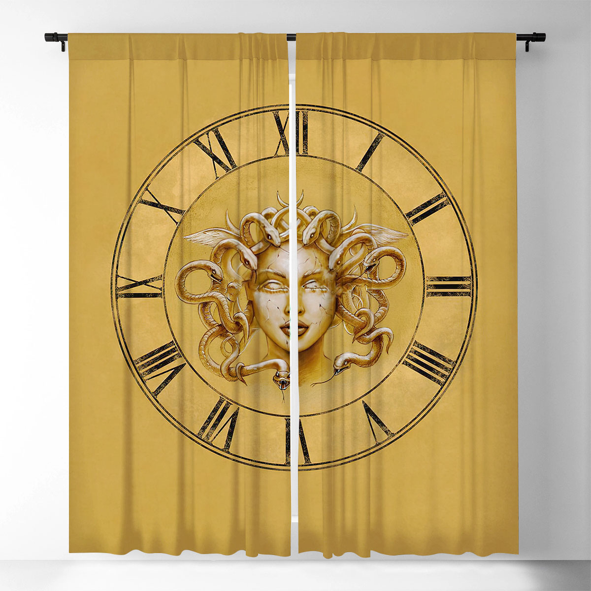 Golden Medusa Window Curtain_2_1