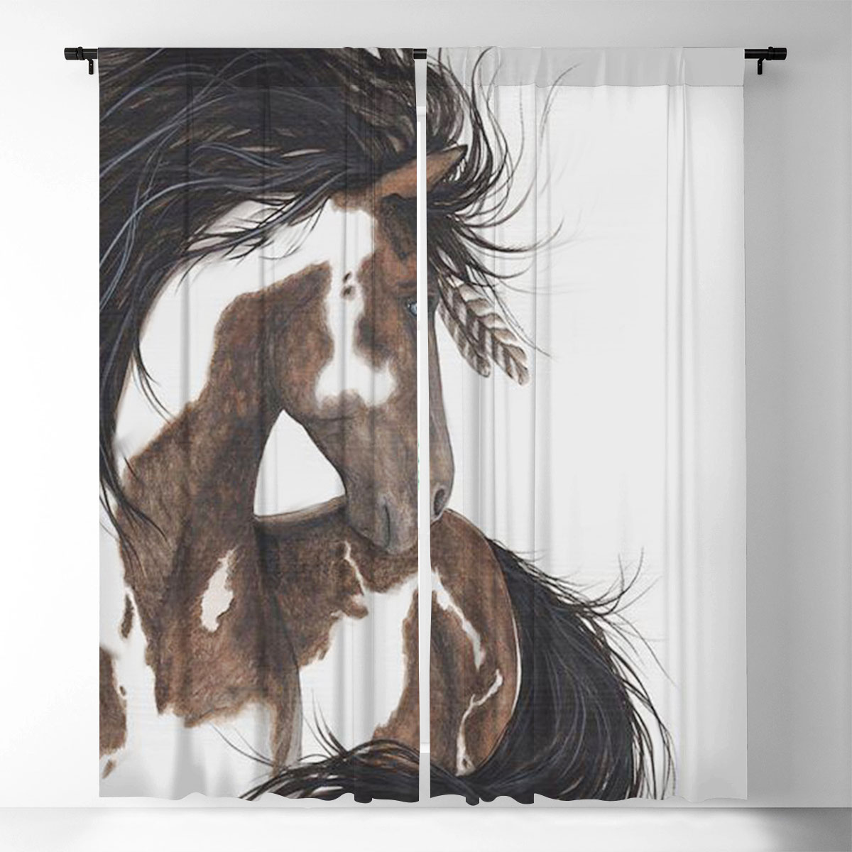 Horse Window Curtain_2_1