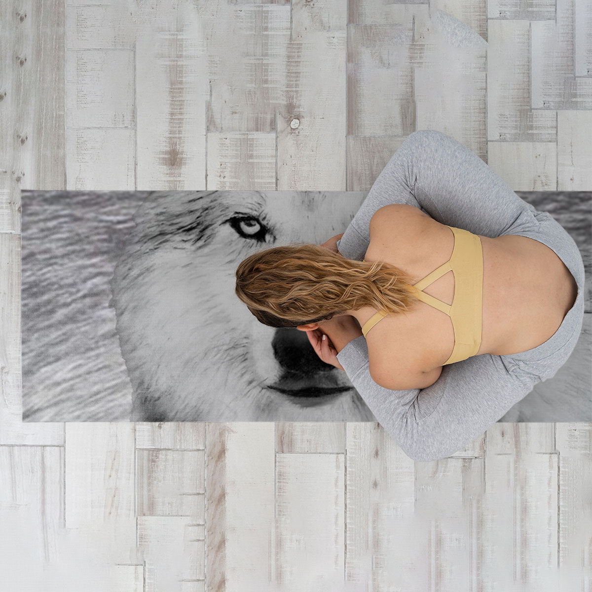 Gray Wolf Yoga Mat_2_1