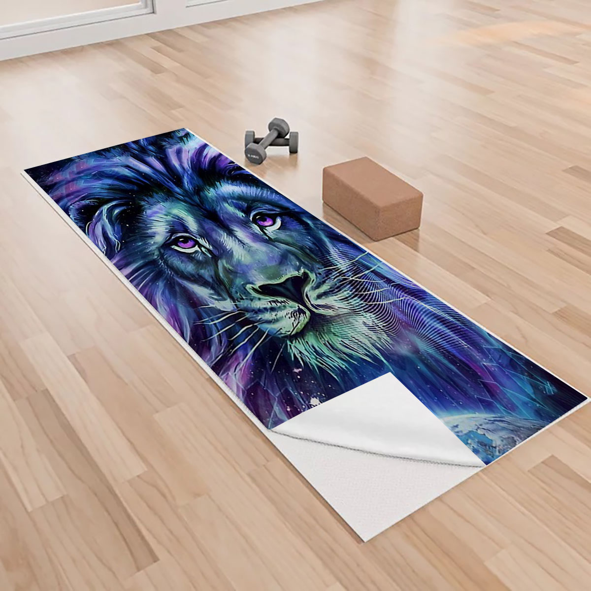 Guardian Cosmic Lion Yoga Towels_2_1