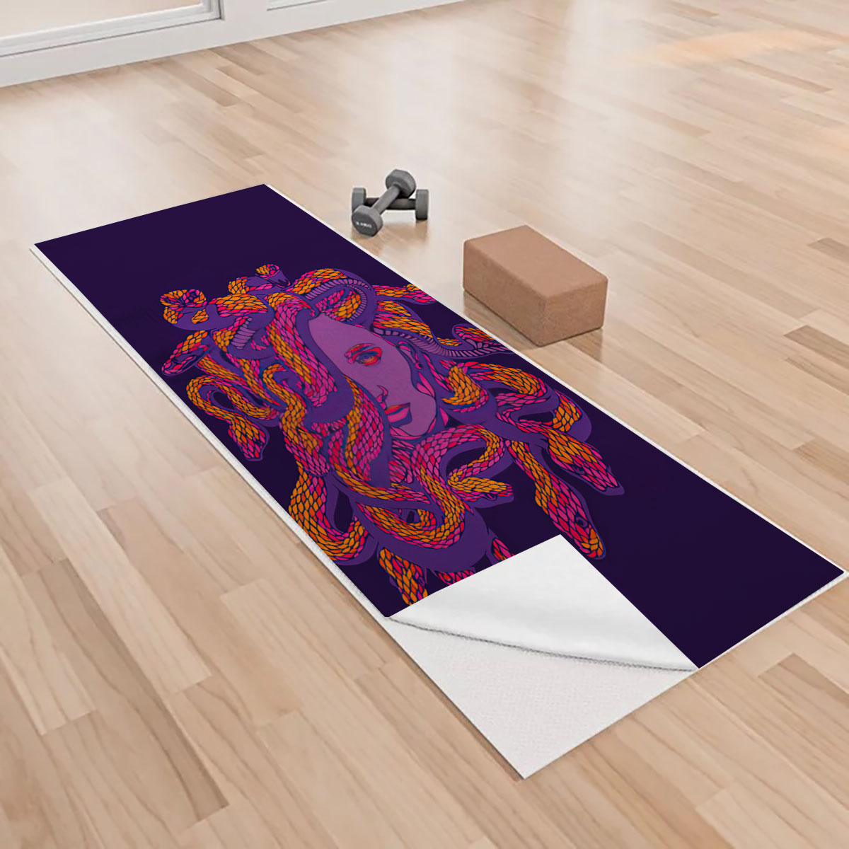 Hot Medusa Yoga Towels_2_1