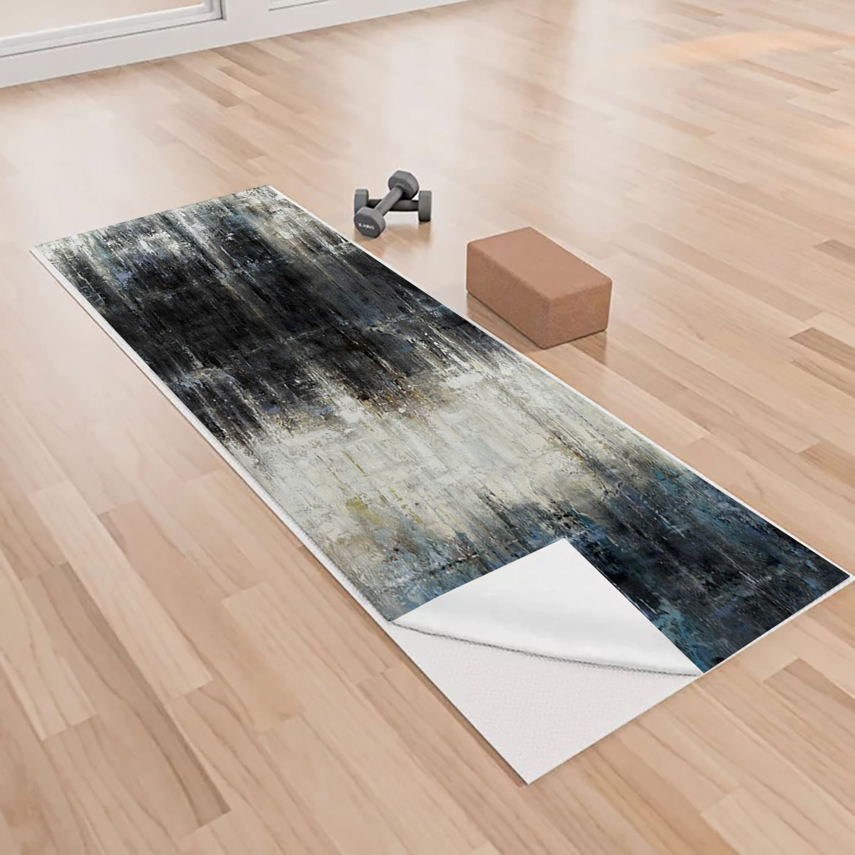 Modern Neutral Yoga Towels_2_1