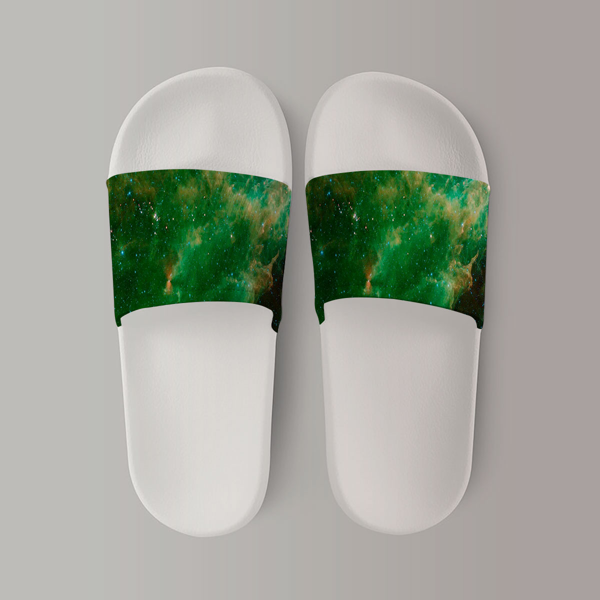 Green Galaxy Sandal