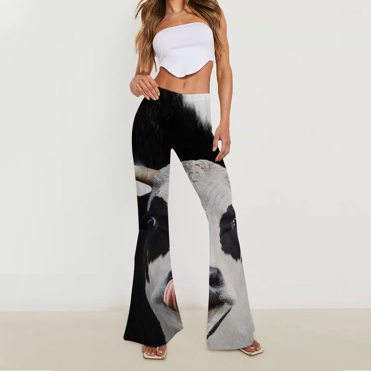 Funny Cow Skinny Flare Pants