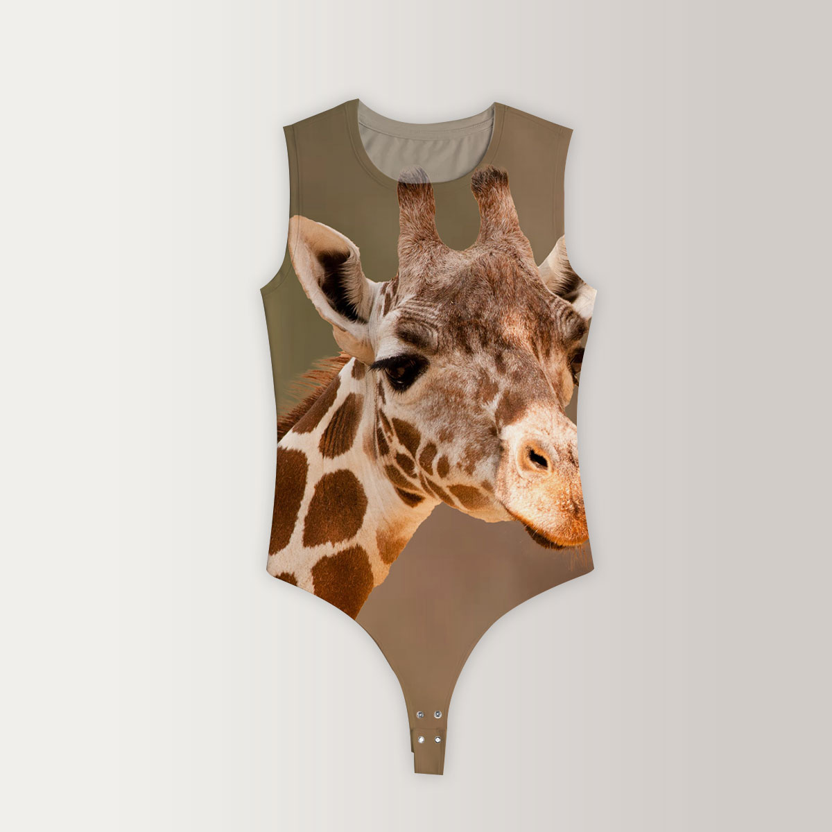 Giraffe Sleeveless Bodysuit