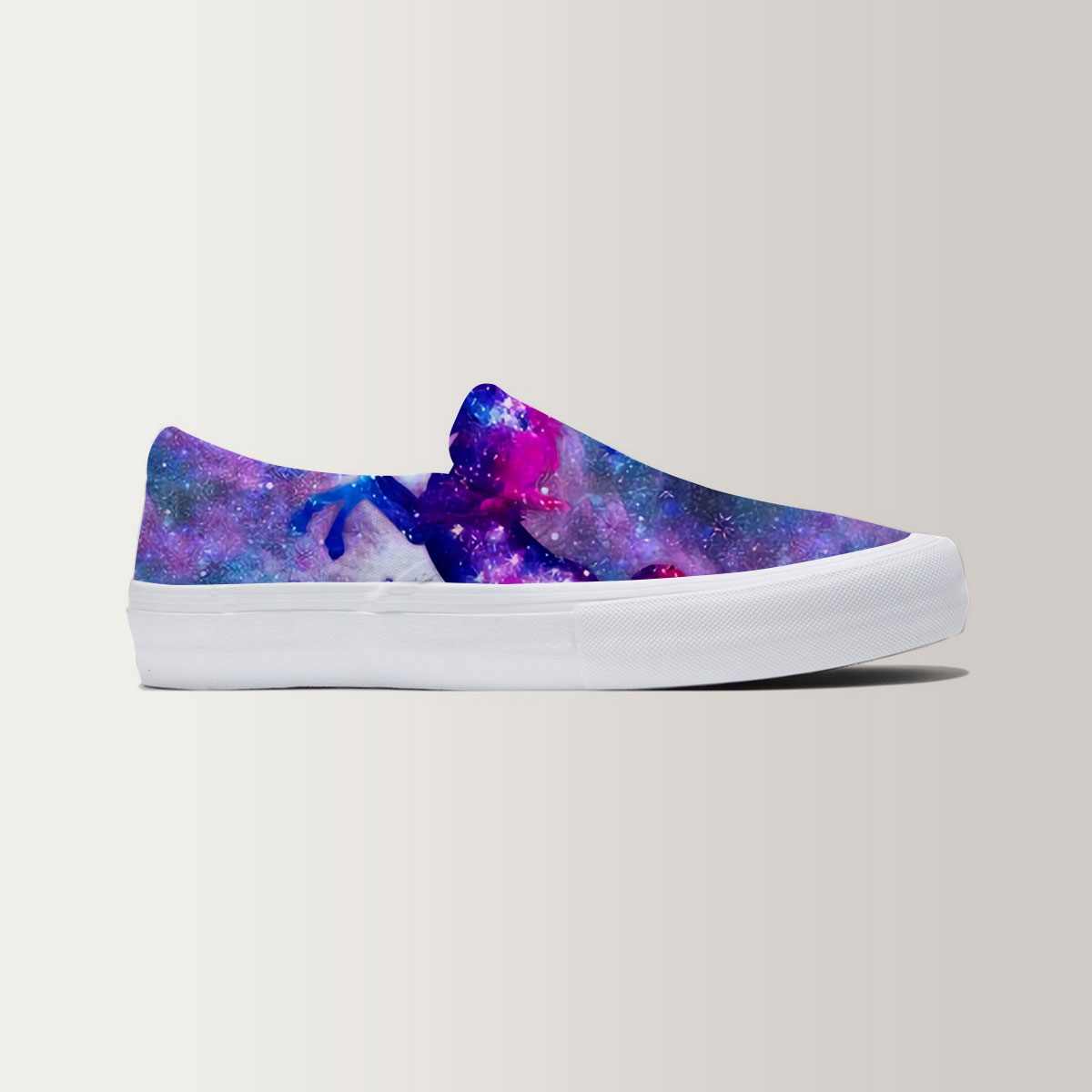 Galaxy Unicorn Slip On Sneakers