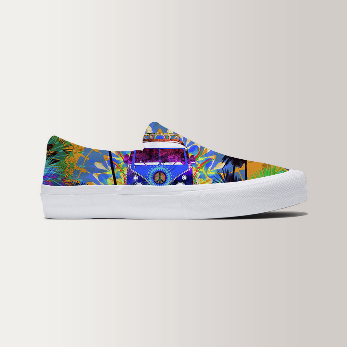 Hippie Go Camping Slip On Sneakers