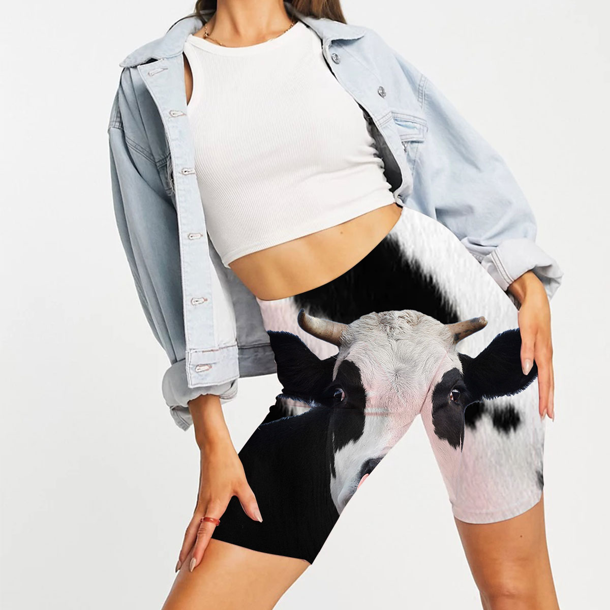 Funny Cow Casual Shorts