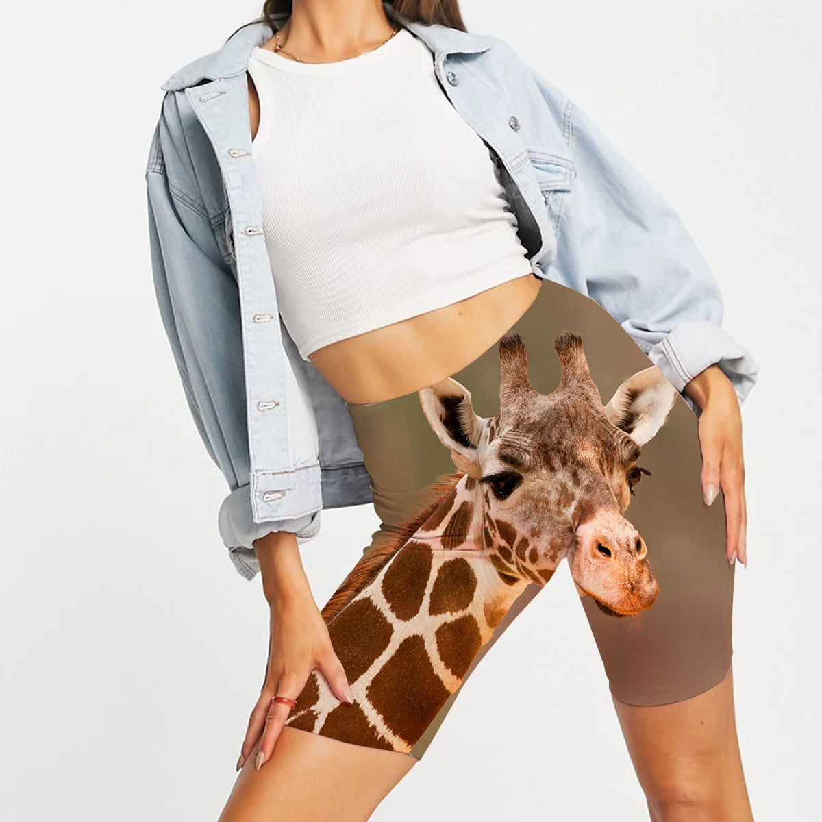 Giraffe Casual Shorts