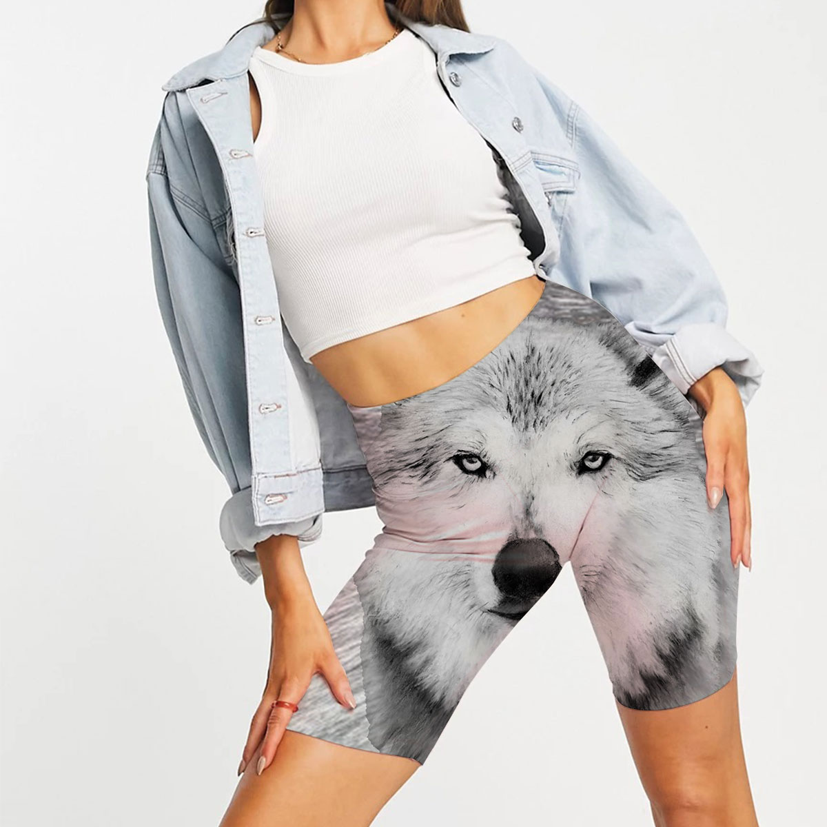Gray Wolf Casual Shorts
