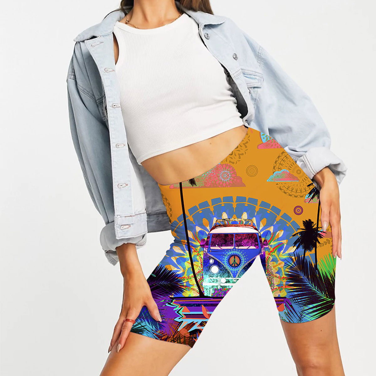 Hippie Go Camping Casual Shorts