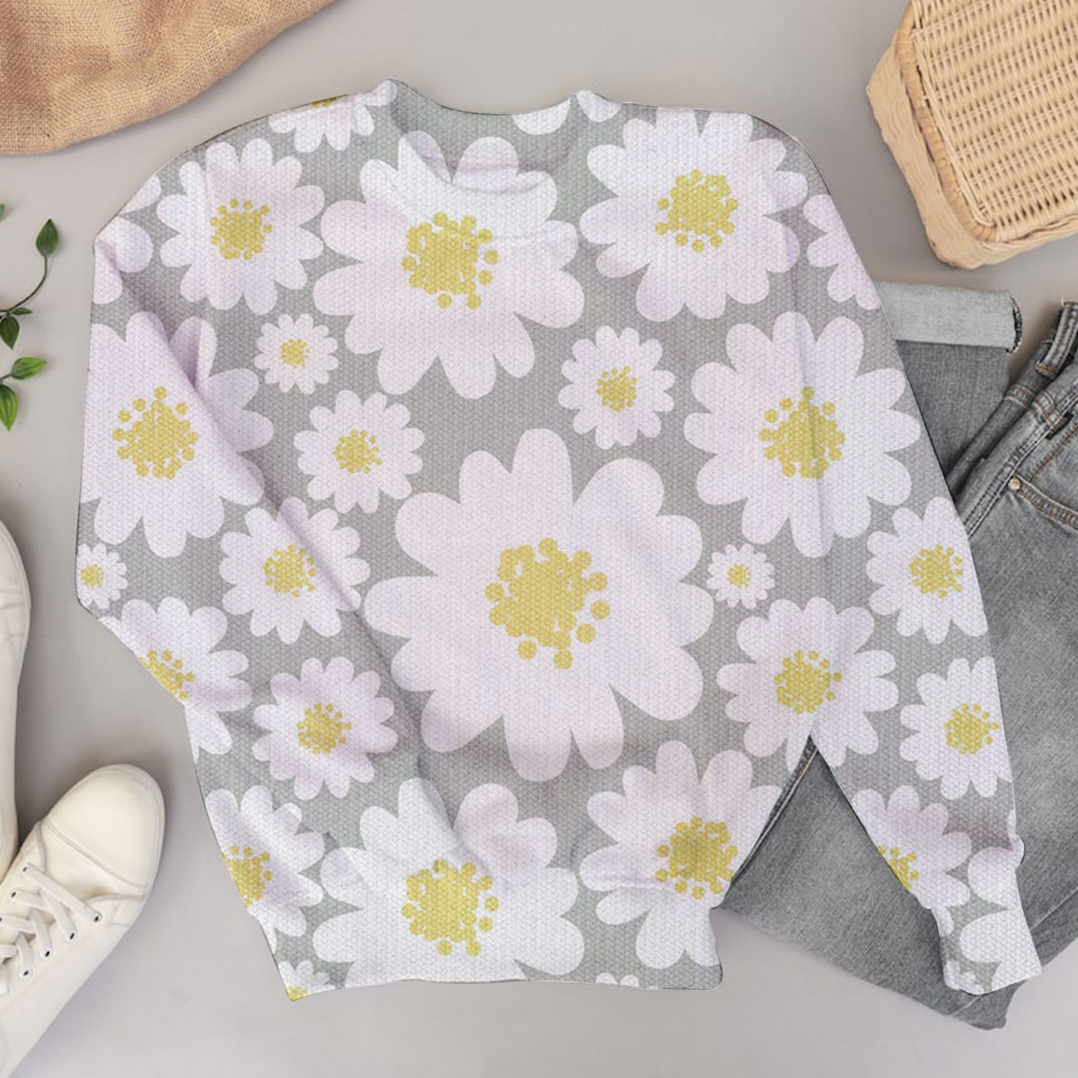 Flower Daisy Sweater
