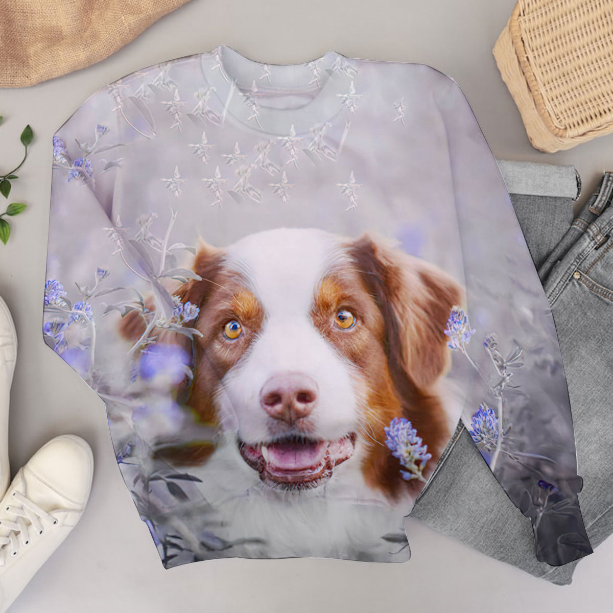Flower Dog Sweater