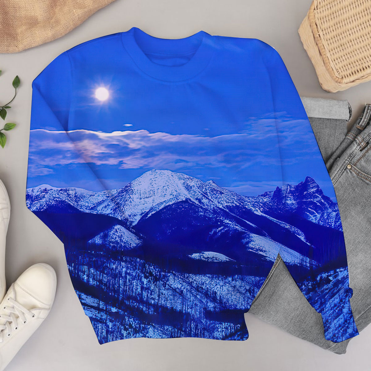 Glacier National Park Sweater