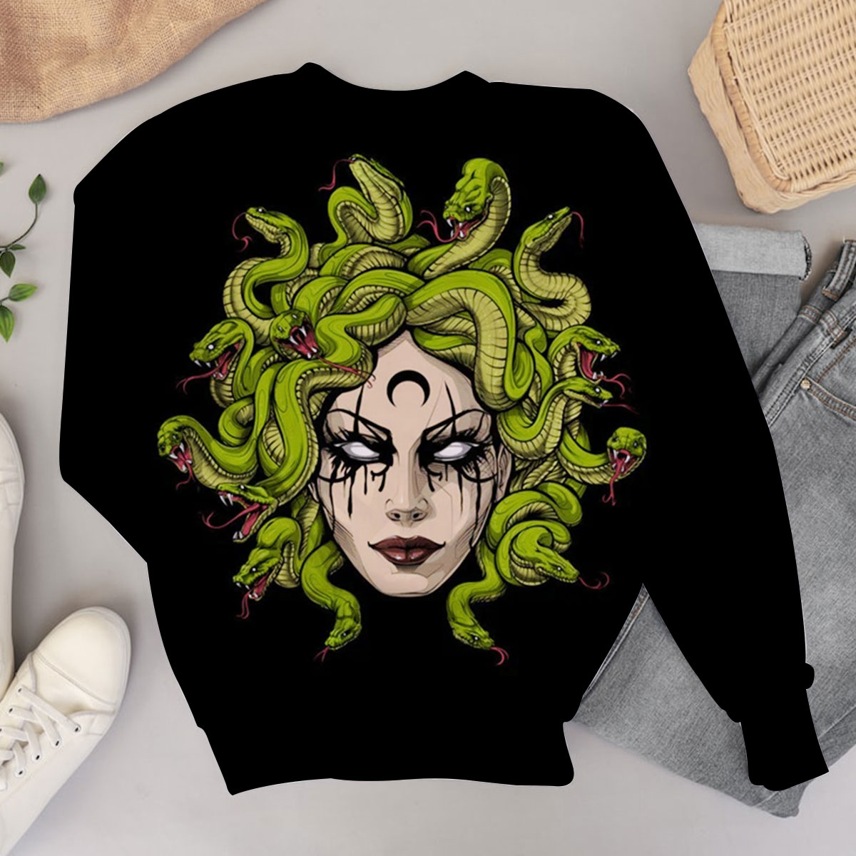 Goddess Medusa Sweater