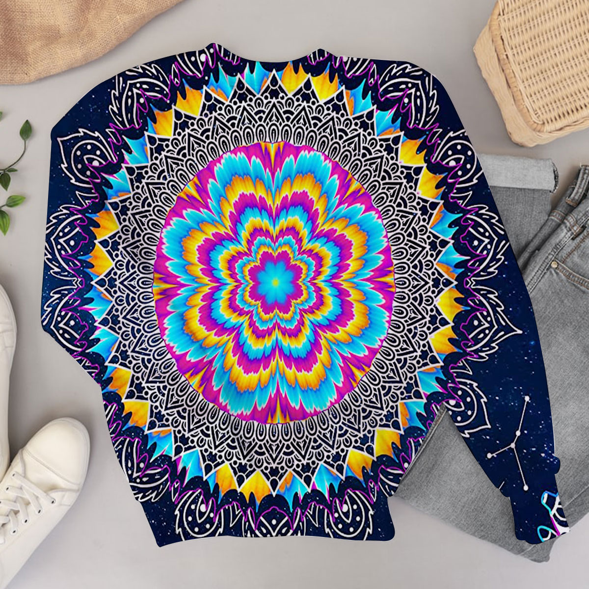 Hexagram Mandala Sweater