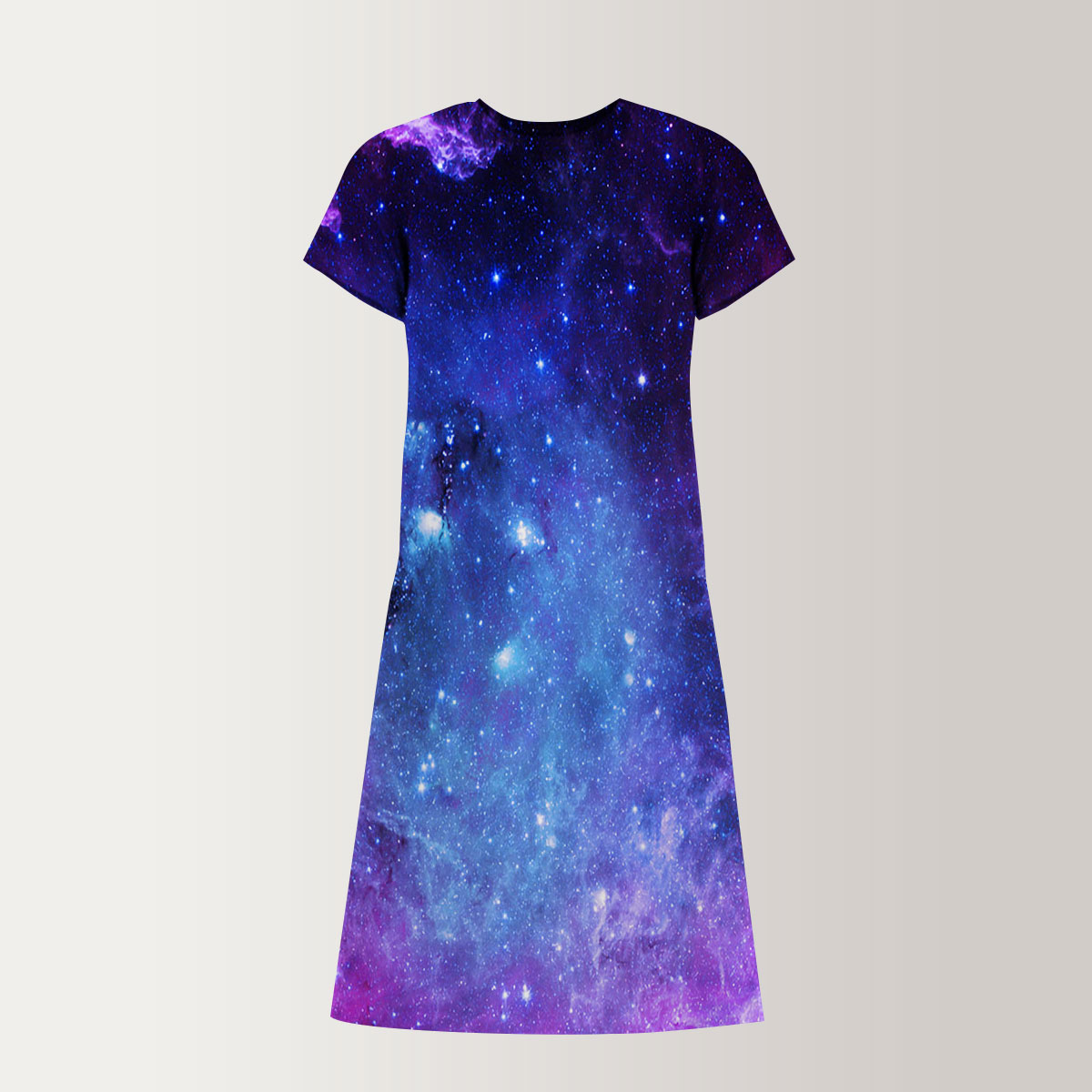 Galaxy Space T-Shirt Dress