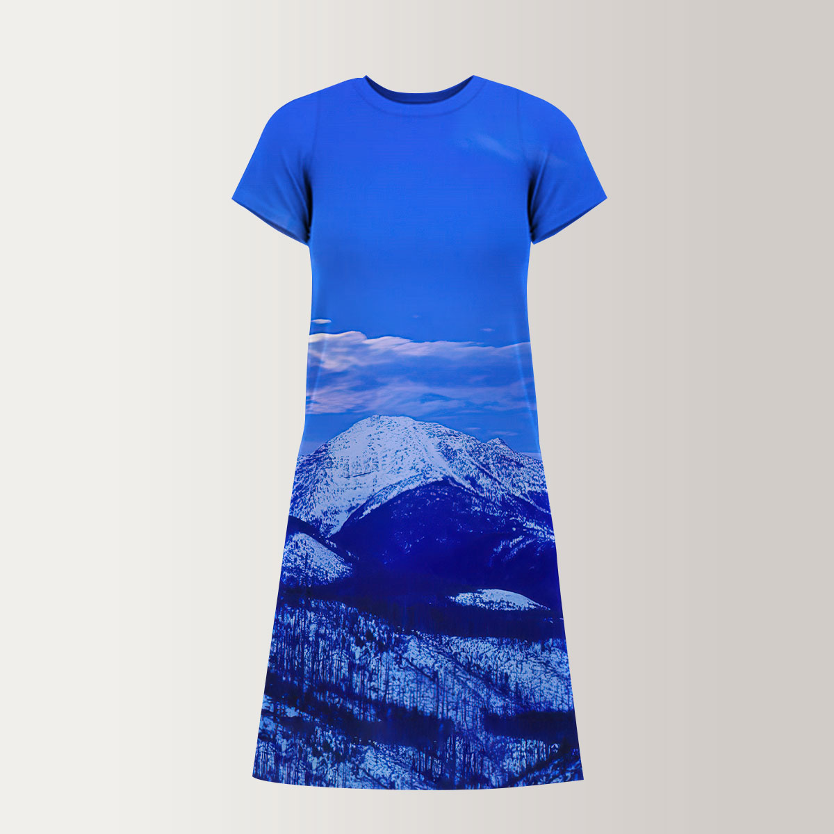 Glacier National Park T-Shirt Dress